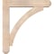 Ekena Millwork Thorton Craftsman Smooth Bracket w/ Offset Brace, Douglas Fir, 7 1/2"W x 40"D x 44"H BKT0806X40X44THR04SDF - alternate 3
